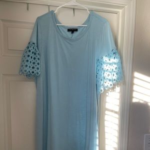 Light blue dress